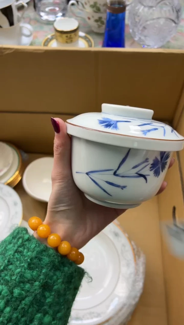 瓷片茶*      D1123