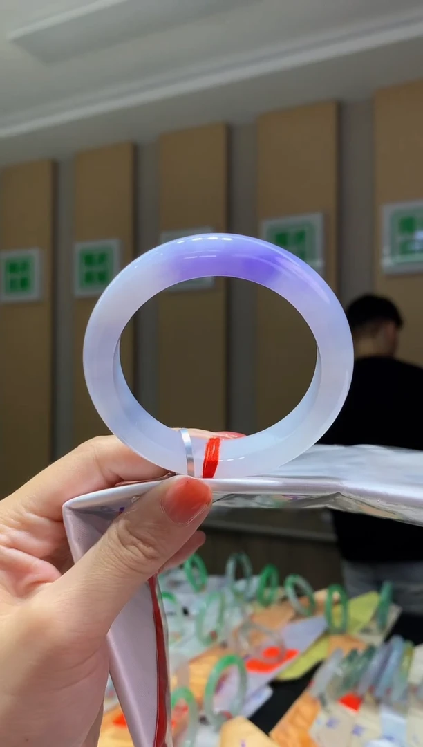 未镶嵌手镯翡翠-F991 圈口54.7 全款12万 定金2万