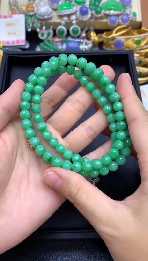 颈饰未镶嵌翡翠541-中国好珍宝