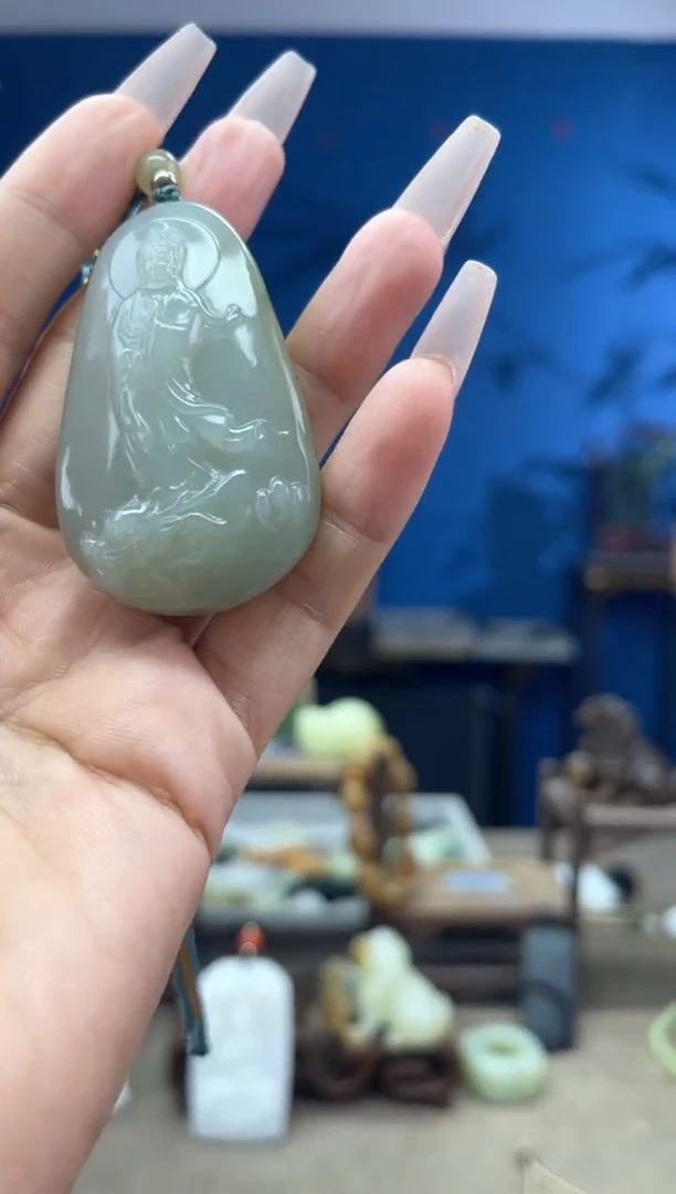 和田玉未镶嵌颈饰1