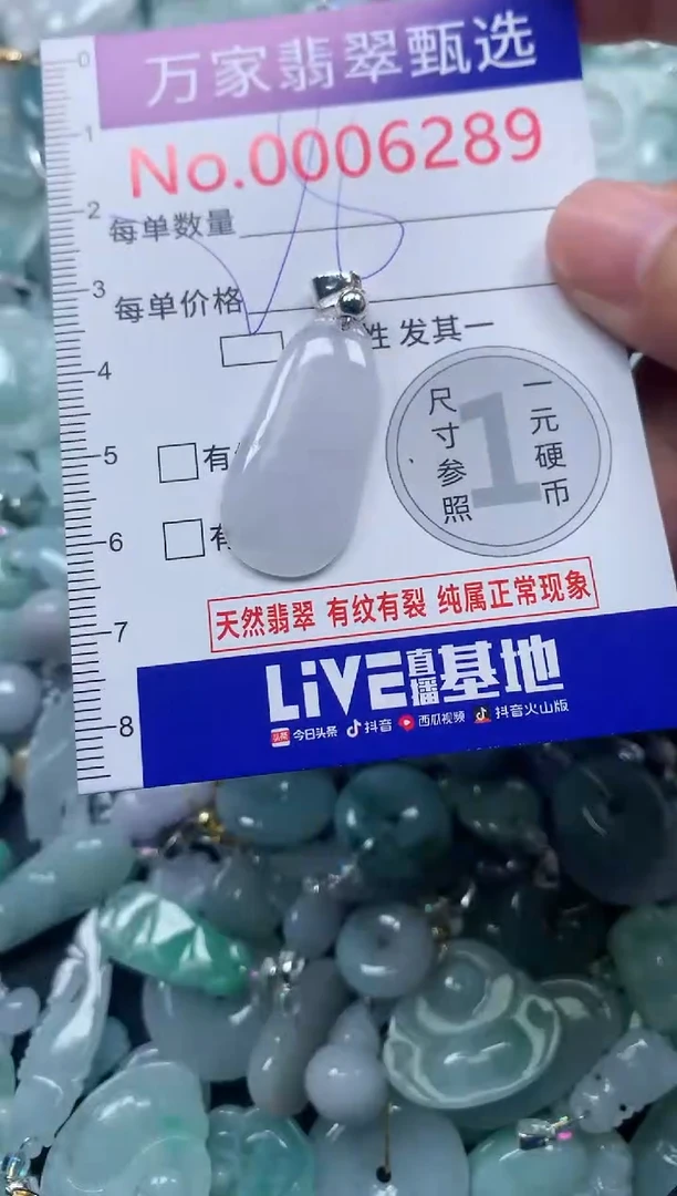 颈饰未镶嵌翡翠6289