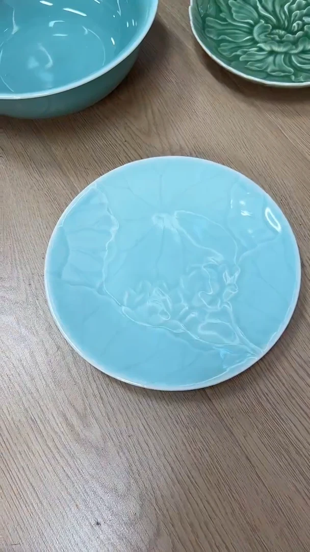 龙泉云间青瓷小米茶器   20cm