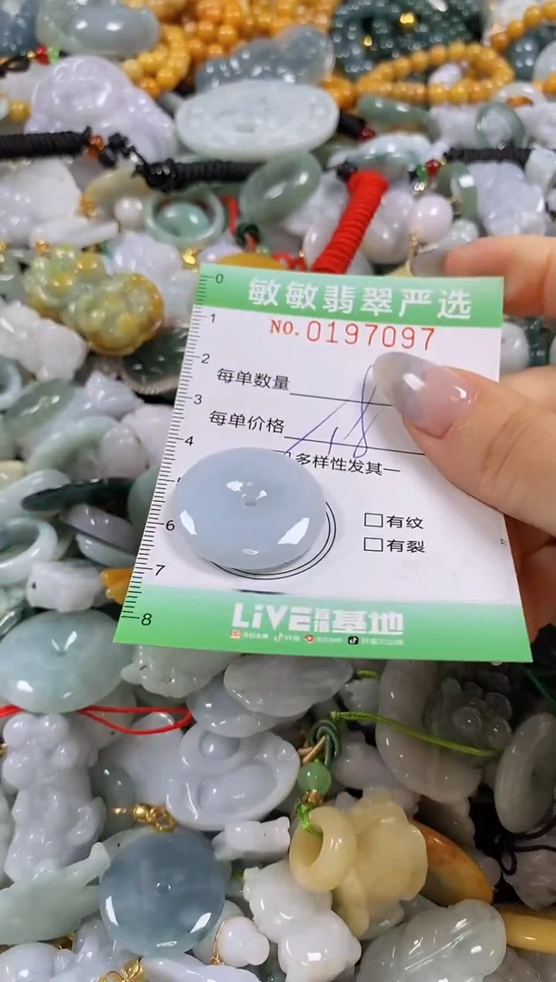 翡翠未镶嵌颈饰闪购0197097多样性发其一