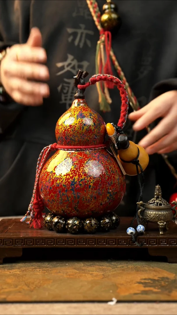 185大漆一物一拍记葫堂出品【不带手串】