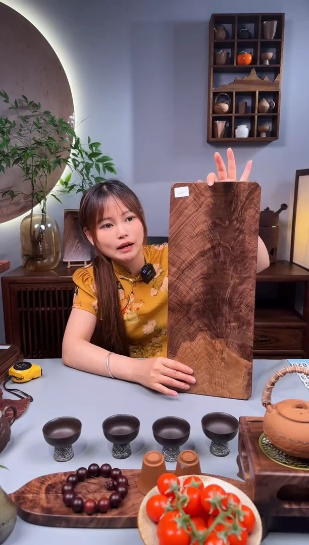 北美黑胡桃实木原木46.5*18.5