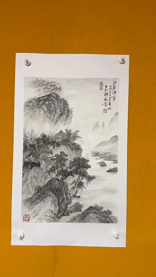 国画雄风堂书画作品