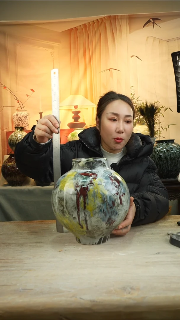 高度25口径11花瓶景德镇