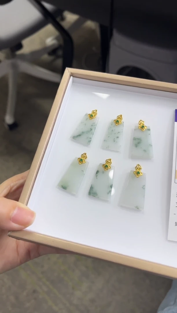 颈饰未镶嵌翡翠V440/多样性发一件/配绳子