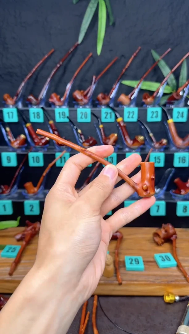 一物一图檬子木手工香烟嘴