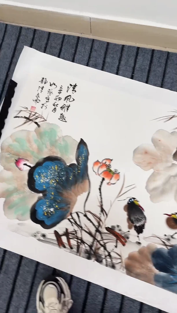 精品国画花鸟作品