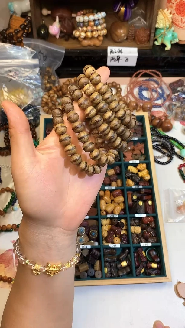 非洲檀香手串/手链卡12+一线药单圈