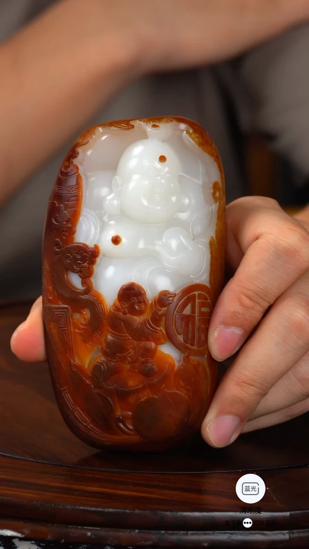 未镶嵌和田玉挂件小挂件