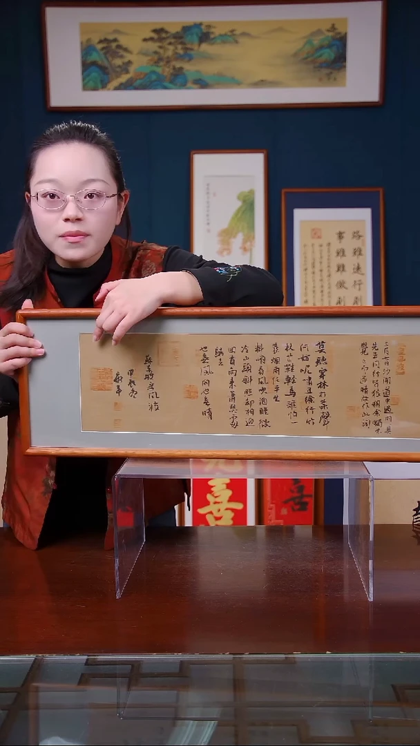 【闪购商品】书法定风波     尺寸25*85