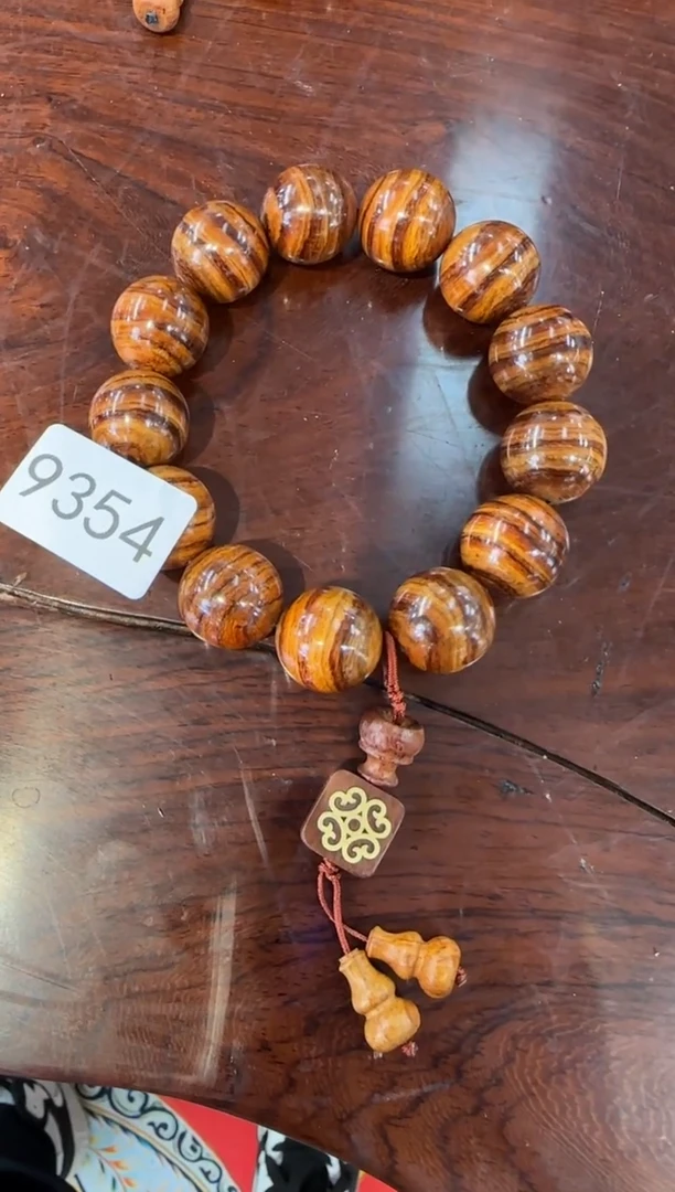 【闪购商品】黄花梨/降香黄檀手串/手链2.0圆珠9354