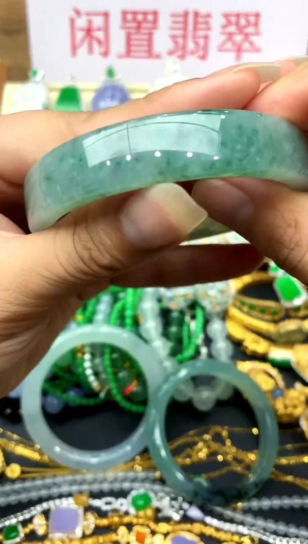 未镶嵌手镯翡翠255-中国好珍宝