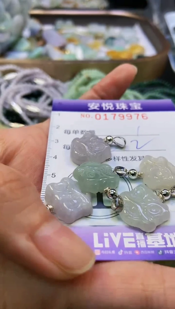 翡翠未镶嵌颈饰闪购0179976多样性发其一
