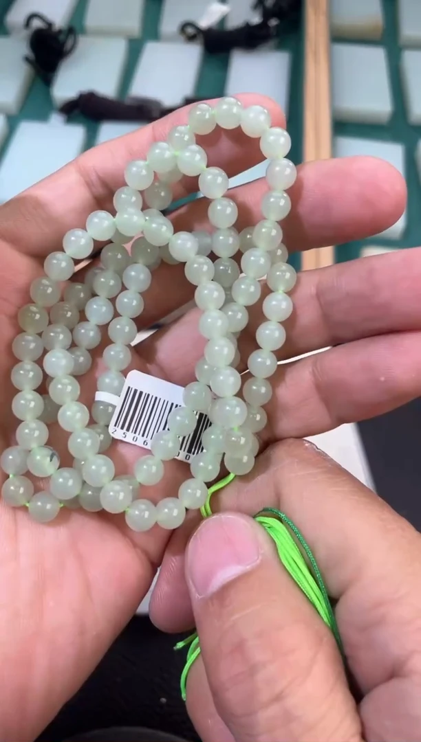 未镶嵌手链和田玉链子卡6