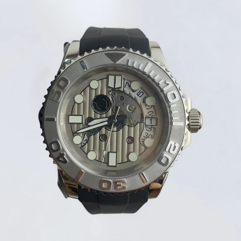 杰克船长机甲镂空NH35机芯个性男士自动手表