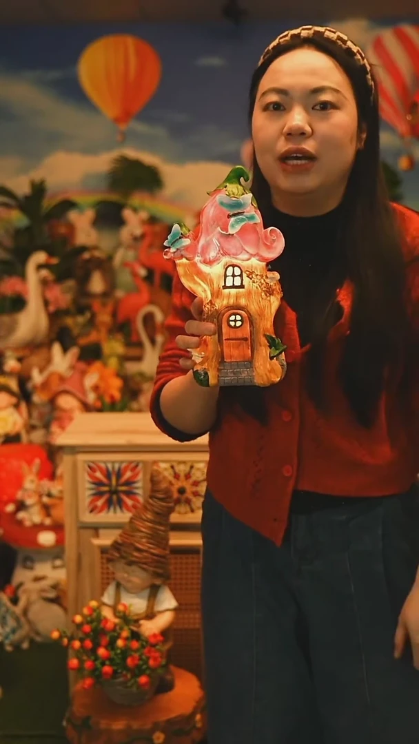 【闪购商品】红陶花园庭院摆件&00&