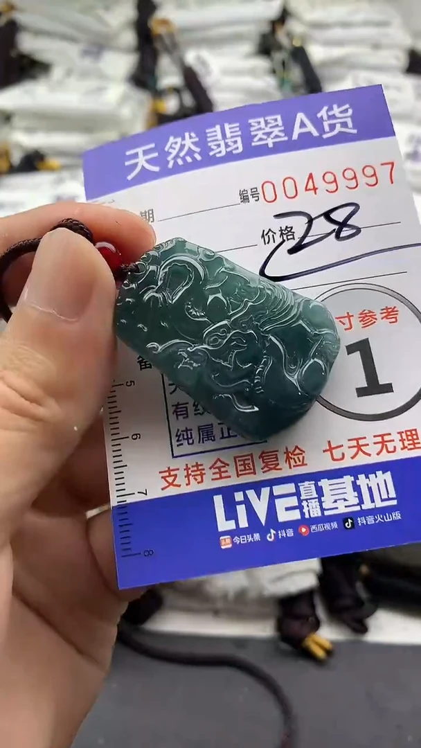 【闪购商品】翡翠颈饰未镶嵌55555555