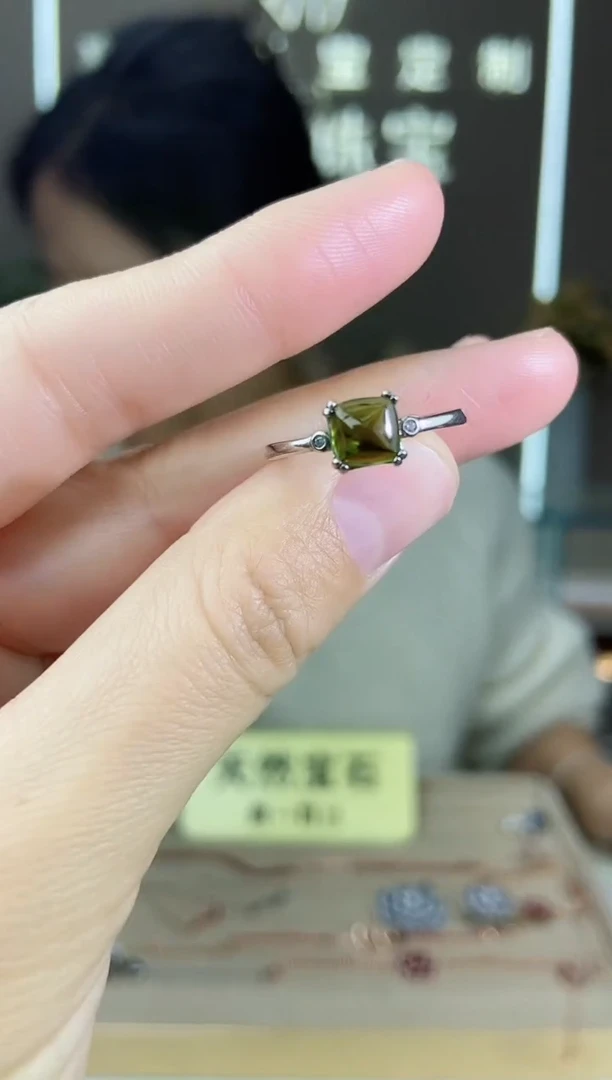 【闪购商品】碧玺手饰银S925镶嵌手饰