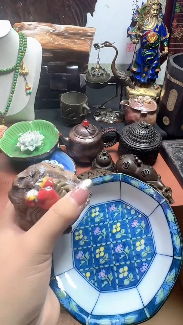 紫砂其他瓷器连接一物一拍