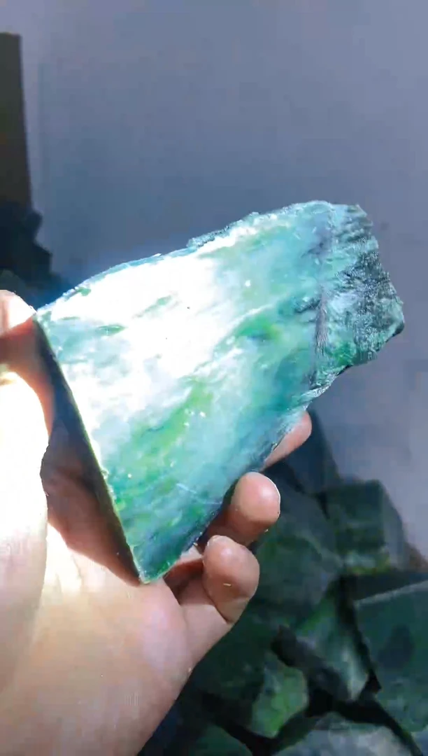 未镶嵌和田玉珠宝半成品1