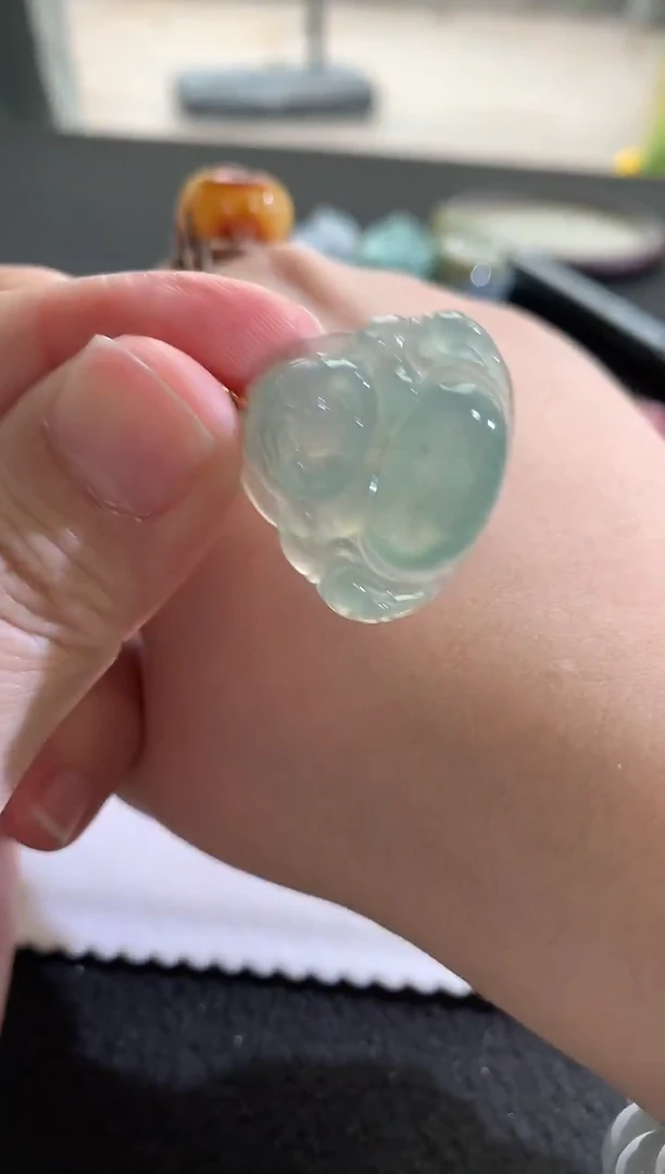 未镶嵌挂件翡翠佛公F1523-173