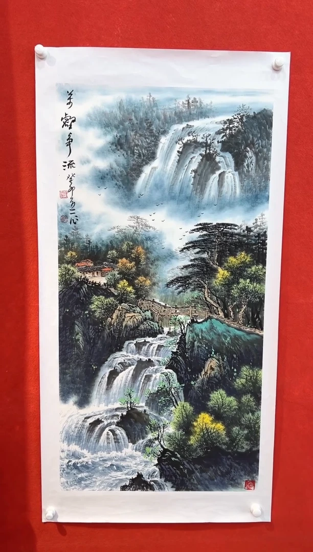 【闪购商品】国画道一老师亲笔绘画作品B43