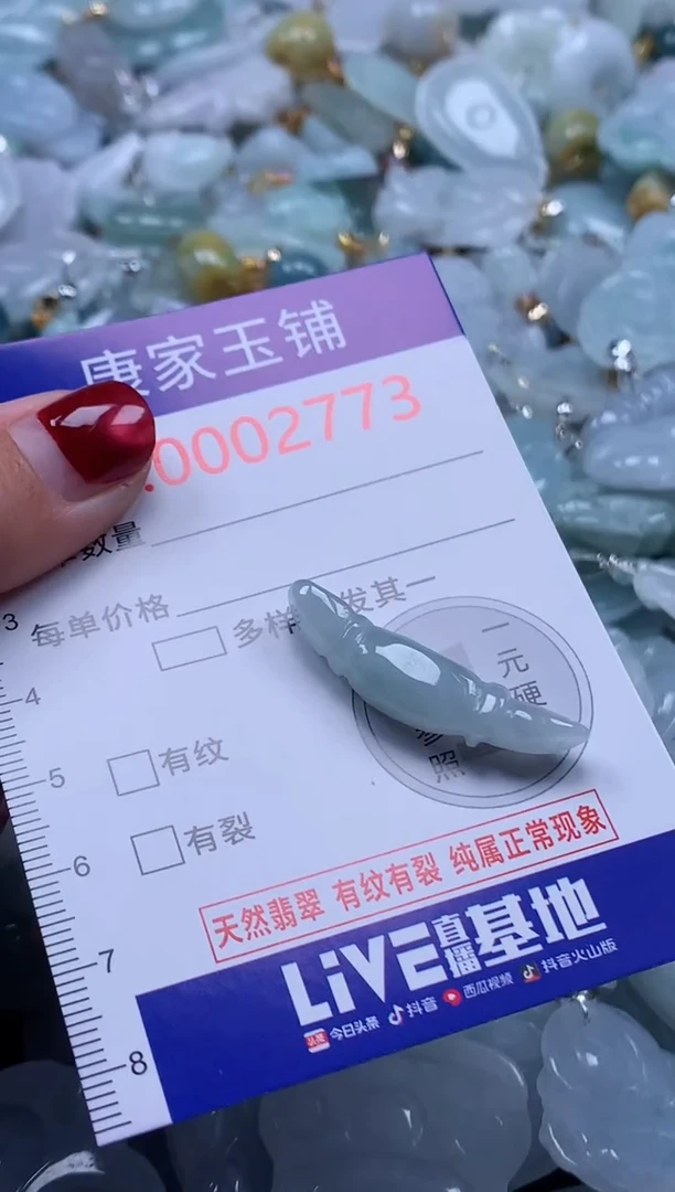 颈饰未镶嵌翡翠2773