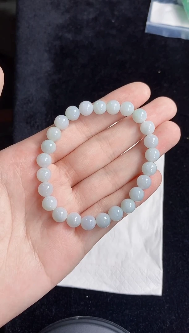 未镶嵌手串翡翠219天然缅甸翡翠A货一物一证