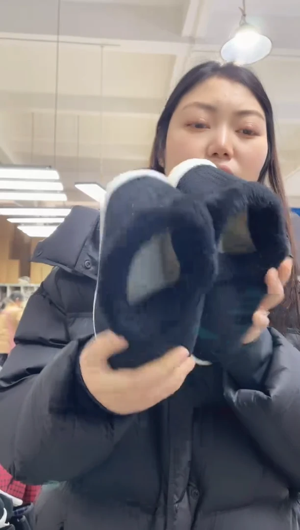 牛筋底毛圈棉鞋34码127号