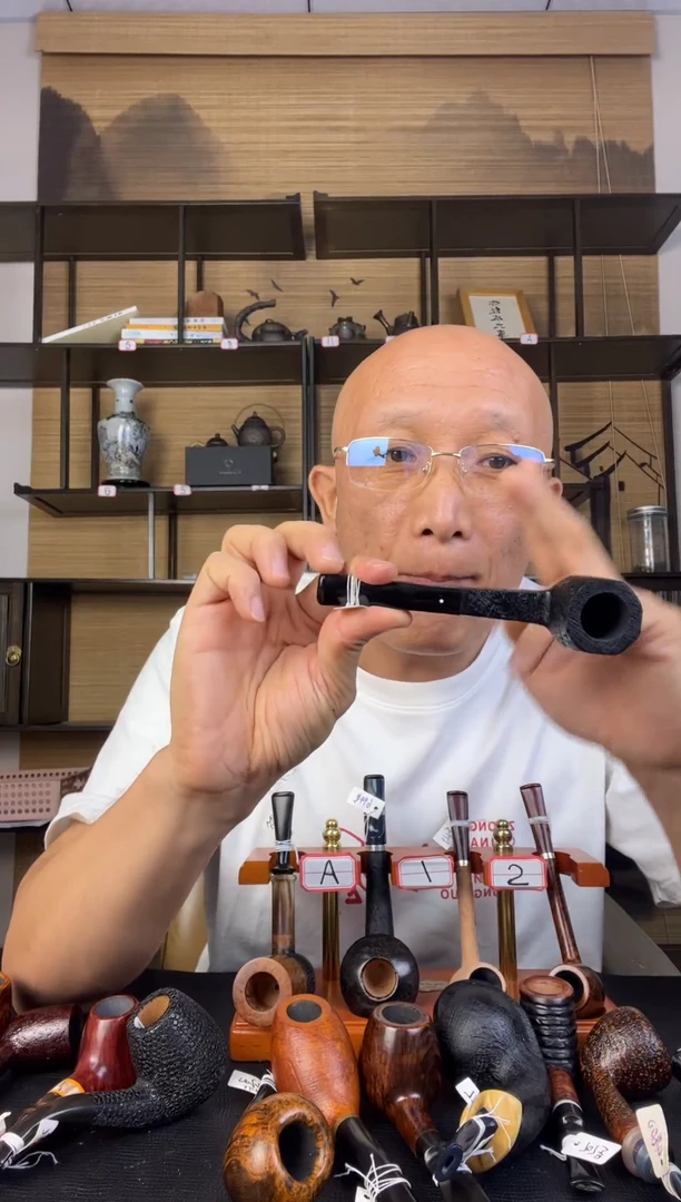 石楠木纯手工意大利石楠木烟斗