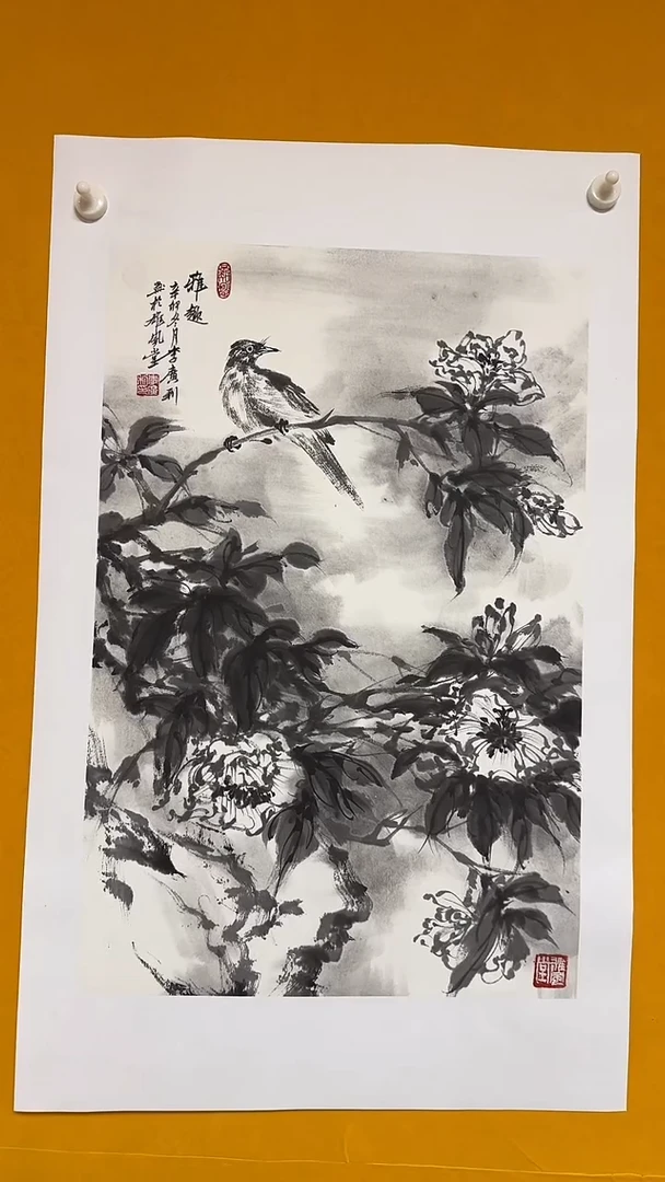 国画雄风堂书画作品