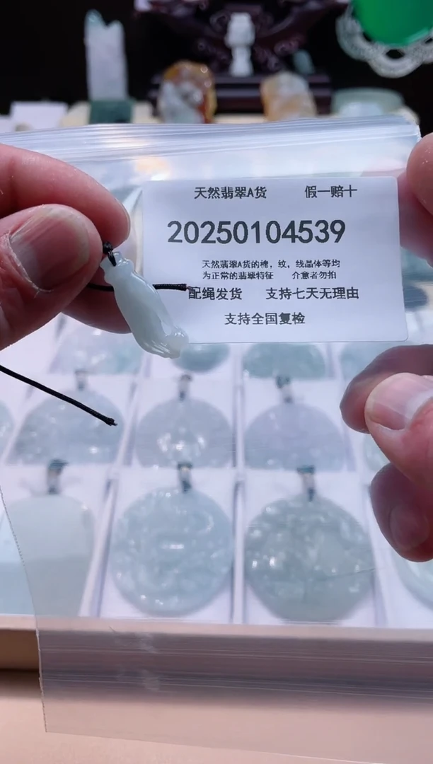 【闪购商品】翡翠颈饰未镶嵌闪购商品8号店200250010016