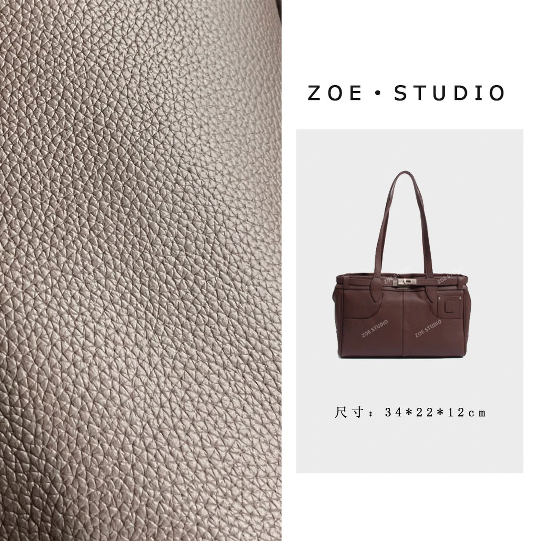 【佐伊甄选】SLBL-85030-咖啡韩版时尚气质小众肩包轻奢斜挎包包女