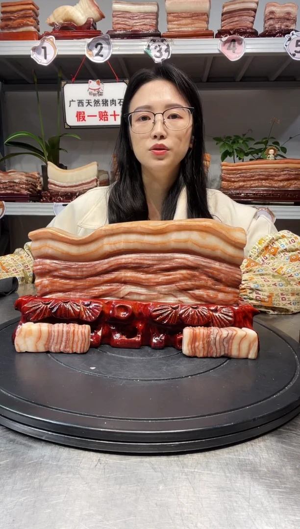 石材天然石材柳州猪肉石尺寸26-14-3.2