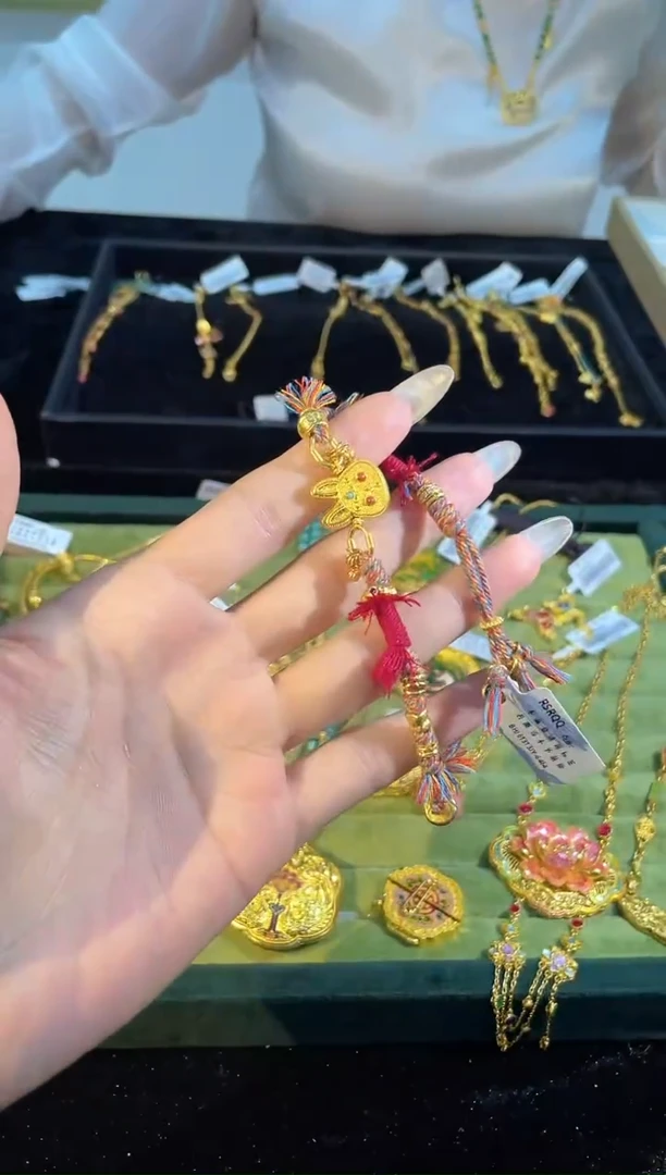 手饰定制足金兔子   LQ   057