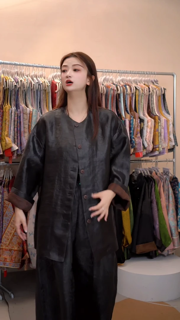 牛皮龟老料风衣外套