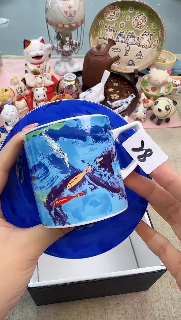 瓷片辰辰的瓷器好看到爆