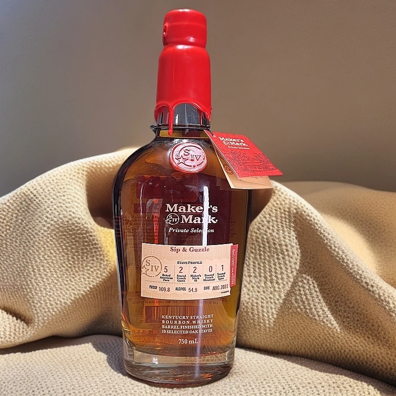 猎酒笔记推荐 Maker's Mark 美格波本威士忌私人臻选系列750ML