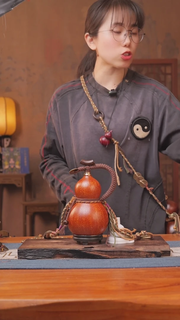 1928号链接精品大漆葫芦现货现发[一物一拍]