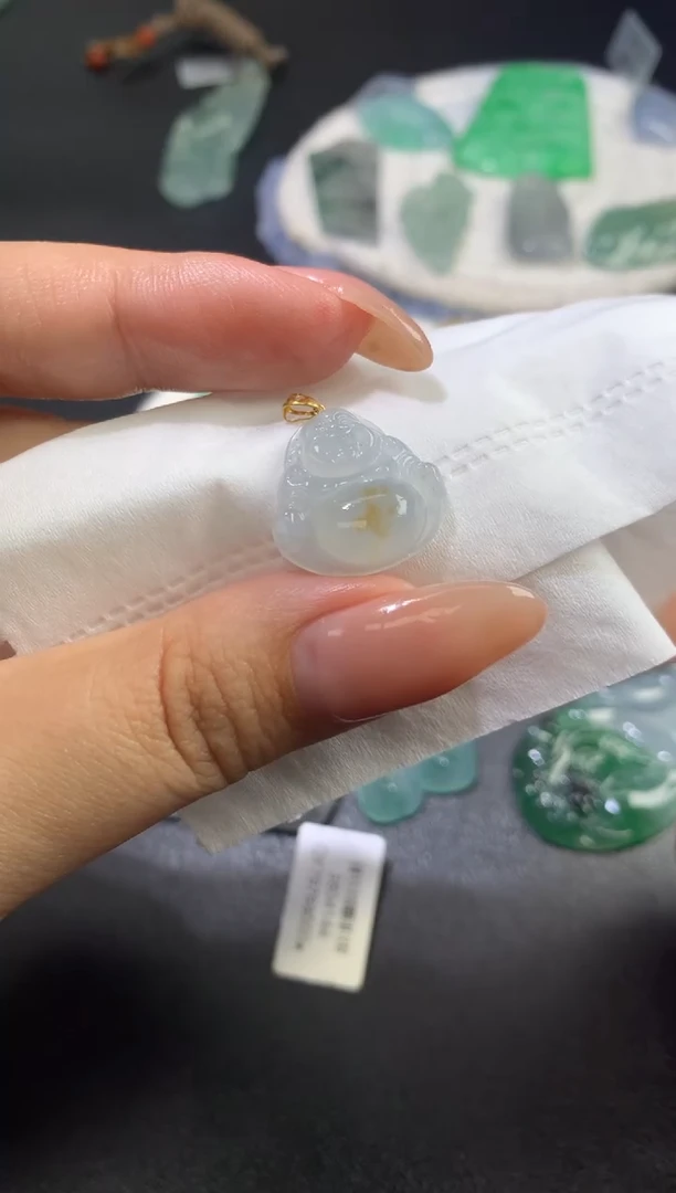 未镶嵌定制翡翠毛货