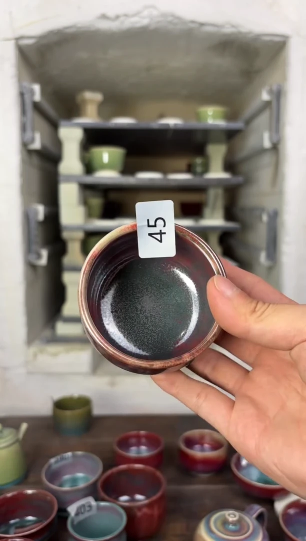 【闪购商品】摆件钧瓷窑变精品茶器