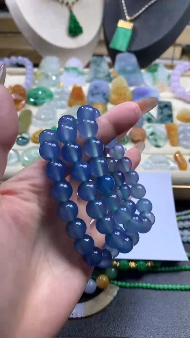 【闪购商品】玛瑙/玉髓手串未镶嵌玛瑙多样性发一