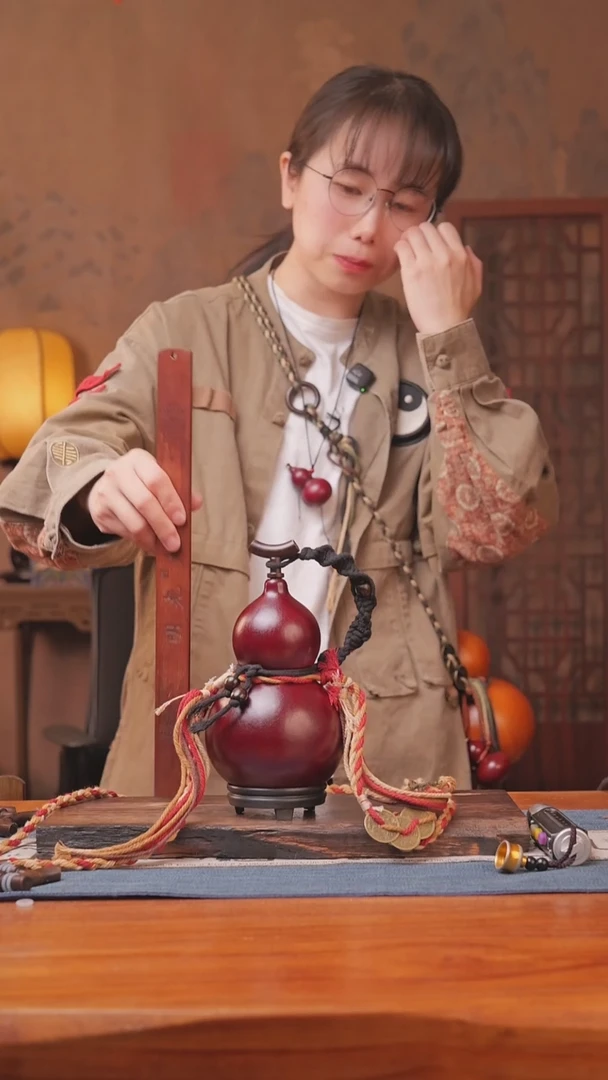 1302号链接精品大漆葫芦现货现发[一物一拍]