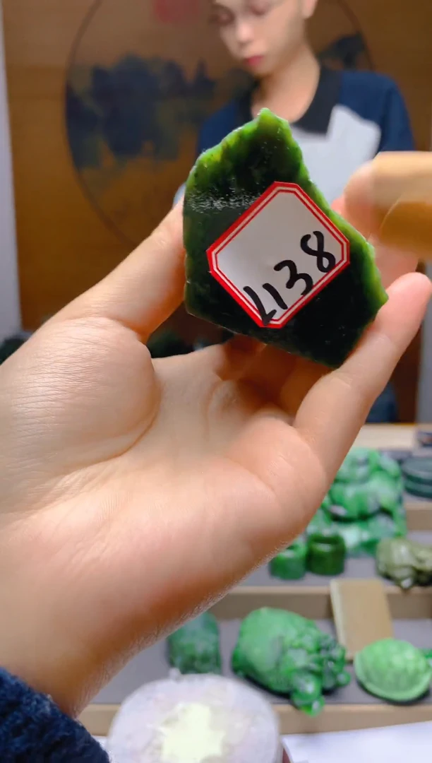 【闪购商品】和田玉（碧玉）珠宝半成品未镶嵌1