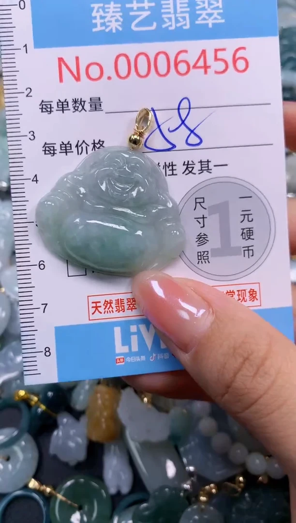 颈饰未镶嵌翡翠6456