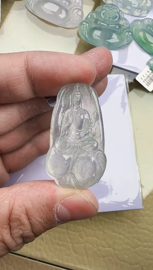 颈饰未镶嵌翡翠缅甸翡翠a货