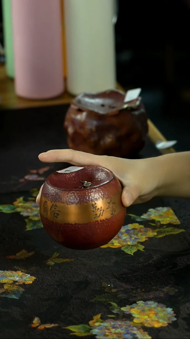 中秋国庆景德镇手绘瓷器